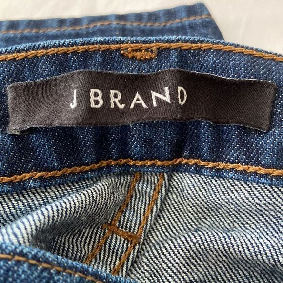J Brand Aidan Ringer slim leg darker wash high rise denim jeans 31 - Picture 6 of 10